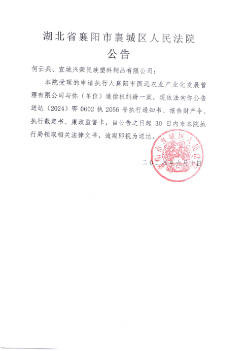 关于（2024）鄂0602执2056号执行公告.png
