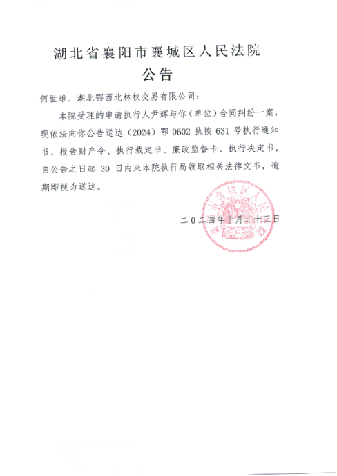 关于（2024）鄂0602执恢631号执行公告.png