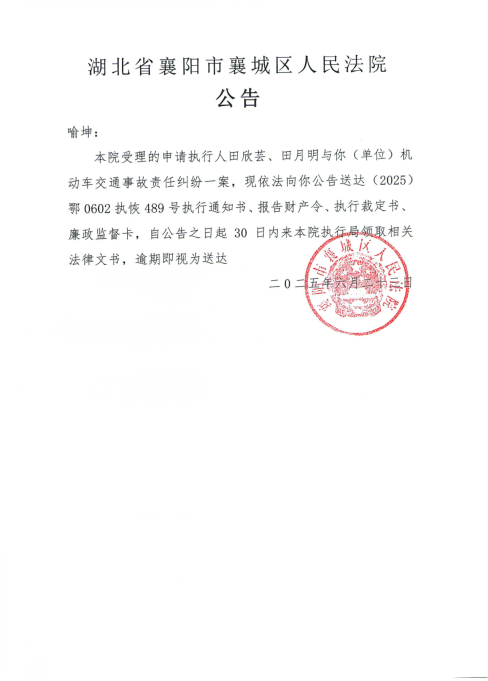 关于（2025）鄂0602执恢489号执行公告.png